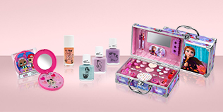 1 kit Maquillage Enfants (15 Couleurs) ; livré avec Pinceau Maquillage et  modèle Motif, Couleurs Maquillage Professionnelles, Lavable, Maquillage