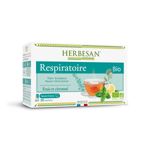 HERBESAN INFUSION RESPIRATOIRE BIO - 20sachets 05 - COMPLEMENTS ALIMENTAIRES