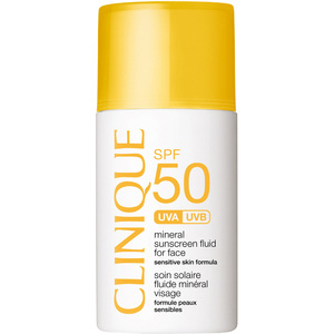Clinique Sun Crème Solaire Fluide Minéral Visage SPF50