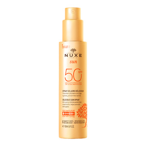 Spray solaire visage et corps haute protection SPF50 Nuxe Sun