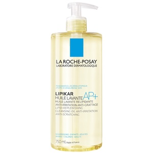Lipikar Huile lavante AP+ relipidante anti-grattage 750ml Huile lavante peaux sèches et à tendance eczema atopique corps et visage
