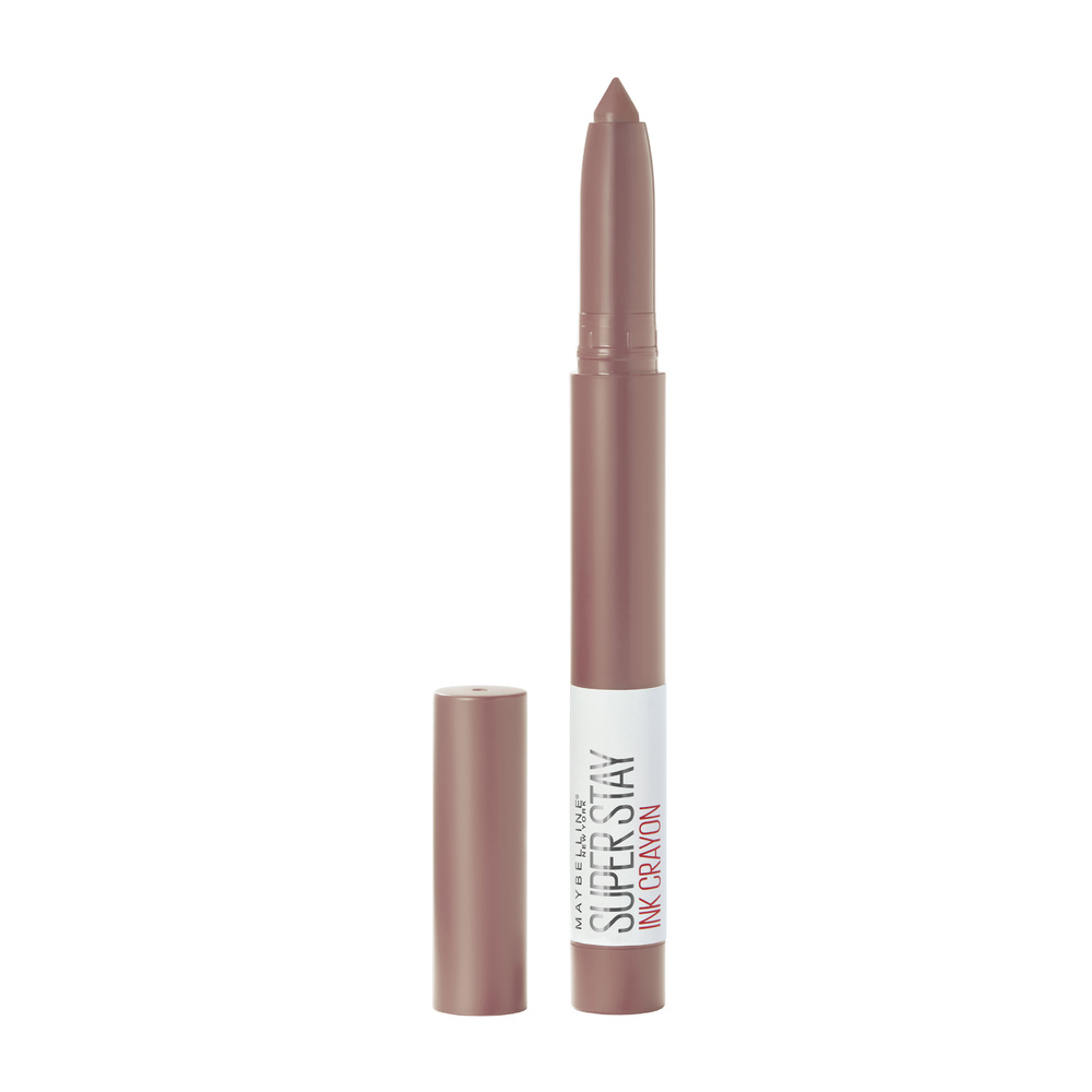 Maybelline New York | Superstay Ink Crayon Rouge à lèvres crayon mat - 10 Trust Your Gut - Beige