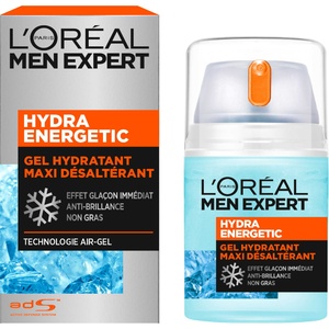 Men Expert Hydra Energetic Gel Hydratant Maxi Désaltérant Visage Homme