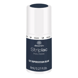 Striplac Peel or Soak Superstition Blue8 ml Vernis  semi-permanent LED longue tenue