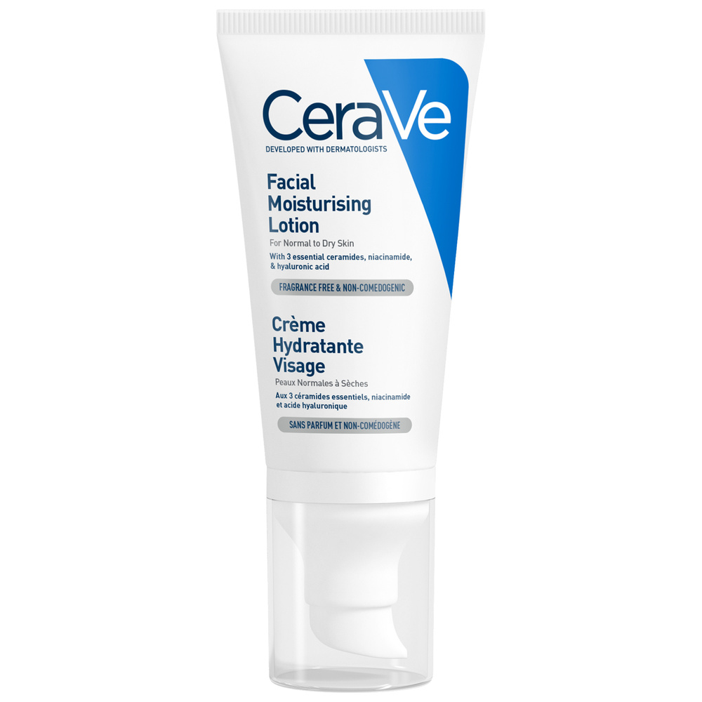 CeraVe | Crème Hydratante Visage Pour peaux normales à sèches - 52 g