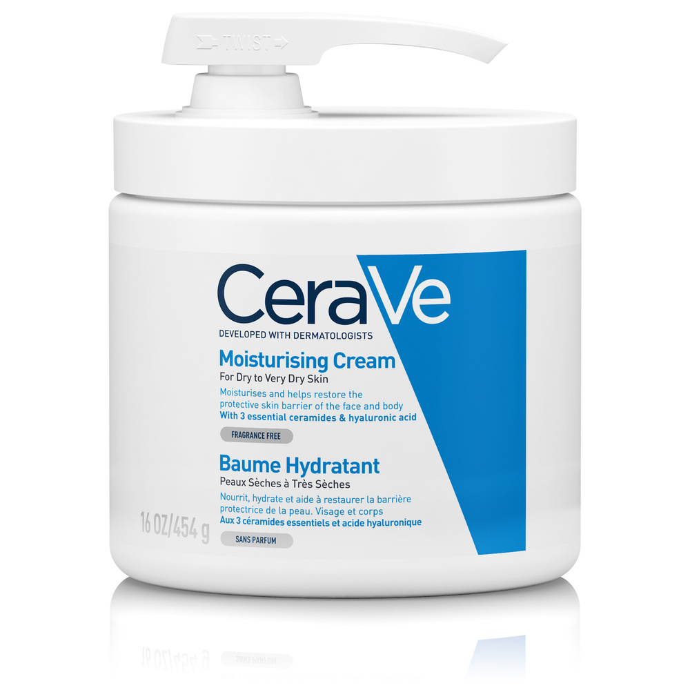 CeraVe | Baume Hydratant Pot Pompe Pour peaux sèches à très sèches - 454 ml