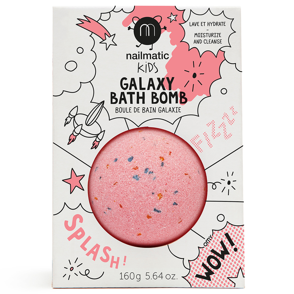 Boule de bain pour enfant apaisante Galaxy - Nailmatic