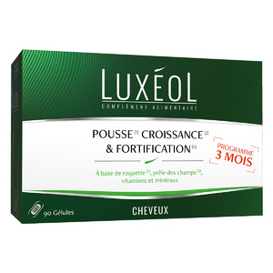 Luxeol Pousse Croissance et Fortification (3 mois) Complément alimentaire 