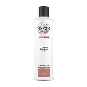 NIOXIN System 3 Cleanser 300ml Shampooing pour cheveux normaux à fins et colorés