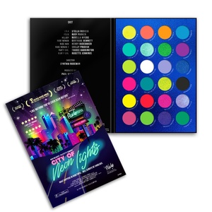 City of Neon Lights 24 Vibrant Pigment & Eyeshadow Palette fard à paupières