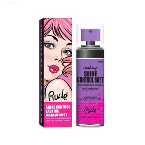 RUDE Shine Control Lasting Makeup Mist Spray fixateur