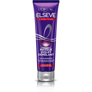 Elseve Color-Vive Masque violet démêlant déjaunisseur enrichi en pigments violets