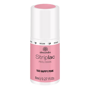 Striplac Peel Or Soak Happy Pink 8 ml Vernis  semi-permanent LED longue tenue