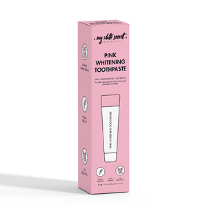 Pink whitening toothpaste Dentifrice 