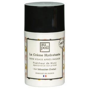 La crème Hydratante soin visage Crème soin visage après-rasage hydratant,   apaisante et non grasse