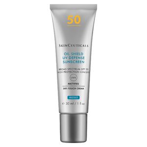 Oil Shield UV Defense SPF 50 Crème solaire matifiante haute protection SPF 50 pour les peaux mixtes à grasses 
