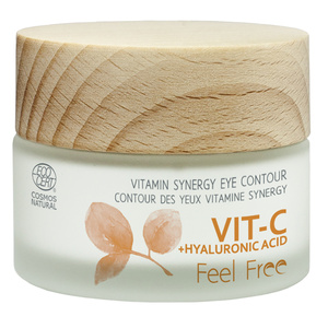 Vitamin Synergy Contour des Yeux Vitamine C + Acide Hyaluronique Contour des Yeux Anti-âge Ecocert