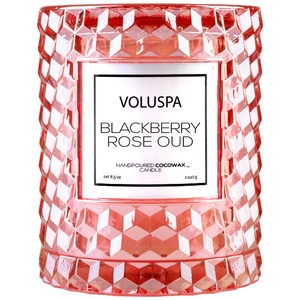 Blackberry Rose & Oud Cloche Candle BOUGIE 