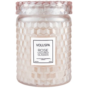 Rose Colored Glasses Large Jar Candle BOUGIE 
