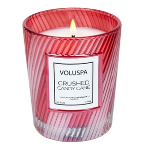 Crushed Candy Cane Classic Candle Bougie
