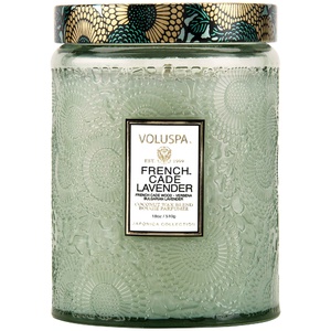 French Cade & Lavender Large Jar Candle BOUGIE