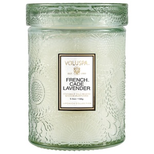 French Cade & Lavender Small Jar Candle BOUGIE 