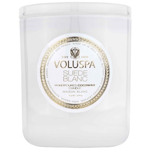 Suede Blanc Classic Candle BOUGIE