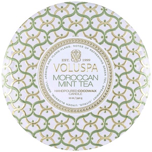 Moroccan Mint 3 Wick Tin Candle BOUGIE