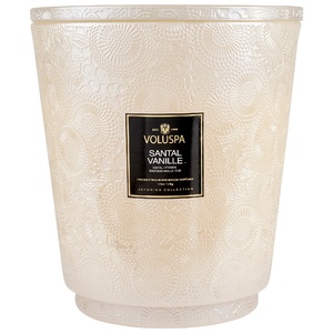 Santal Vanille 5 Wick Hearth Candle BOUGIE