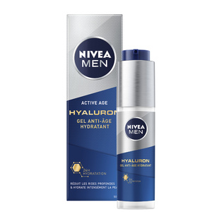 ACTIVE AGE HYALURON - Gel visage anti-âge hydratante Crème soin visage homme