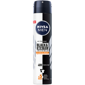 BLACK&WHITE ULTIMATE - Déodorant spray Anti-transpirant 48H Déodorant spray homme