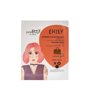 EMILY - Masque tissu CAREER GIRL Peau sèche -Anti-pollution