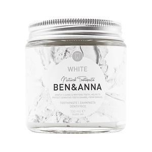 Blancheur White - Sans Fluor Dentifrice naturel en pot