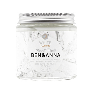 Blancheur White - Avec Fluor Dentifrice naturel en pot