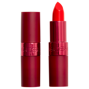 Luxury Red Lips Rouge à lèvres hydratant texture satinée