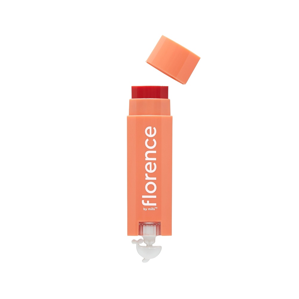 florence by mills | Oh Whale! Tinted Lip Balm - Peach and Pequi (Coral) Baume à lèvres teinté - Baume teinté Oh Whale! - Peach and Pequi -