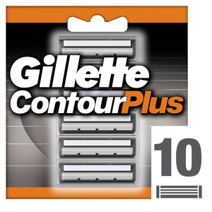 Gillette Lames de Rasoir Contour Plus x10 Lames de Rasoir 