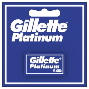 Gillette Platinum Lame De Rasoir Pour Homme x5 Lames de Rasoir