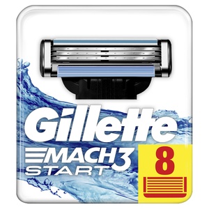 Gillette Mach3 Start Lames De Rasoir x 8 Lames de Rasoir 