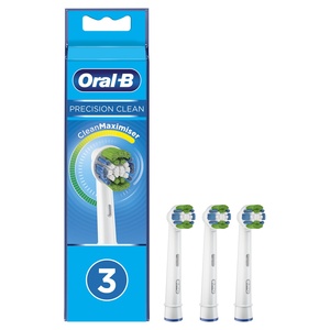 Oral-B Precision Clean Brossette Avec CleanMaximiser, 3 Brossettes De Rechange 