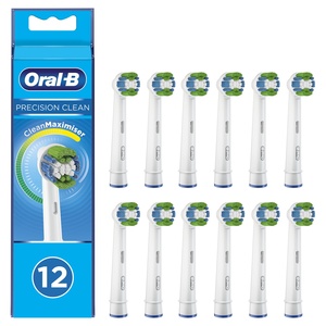 Oral-B Precision Clean Brossette Avec CleanMaximiser, 12 Brossettes De Rechange