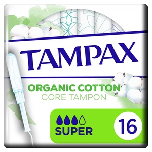 Tampax Cotton Protection Super 16 Tampons Tampons 