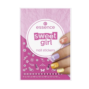 sweet girl autocollants ongles Stickers pour Ongles 