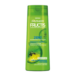 Fructis 2en1 Cheveux Normaux Shampooing foritifiant 2 en 1