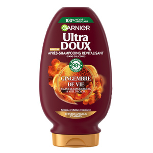 Ultra Doux Gingembre de Vie Après-shampoing au Gingembre Revitalisant pour cheveux Affaiblis