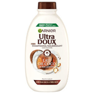 Ultra Doux Lait de Coco Macadamia Shampoing nourrissant au Lait de Coco et Macadamia