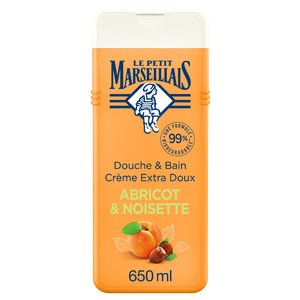 Douche & Bain Crème Extra Doux Abricot & Noisette 650ml Gel douche 
