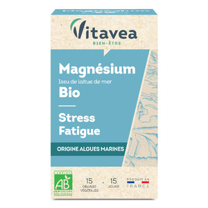 Magnésium 100% d’origine naturelle - Bio Complément alimentaire 