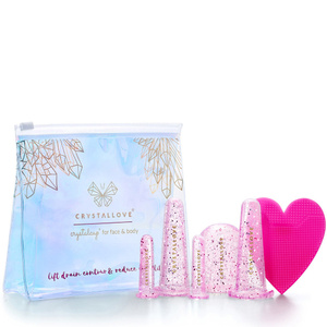 CRYSTALLOVE Face and body cupping set -rose 