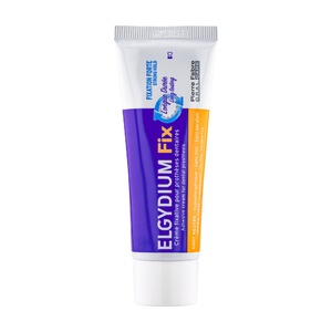 Elgydium Fix - Crème fixative pour prothèse dentaire Fixation forte 45g Crème fixative 